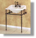 Empire Washbasin & Metal Washstand