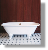 Fiberglass "Eugenie" Bathtub