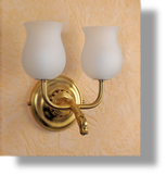 Pompadour Double Wall Light