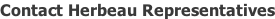 Contact Herbeau Representatives