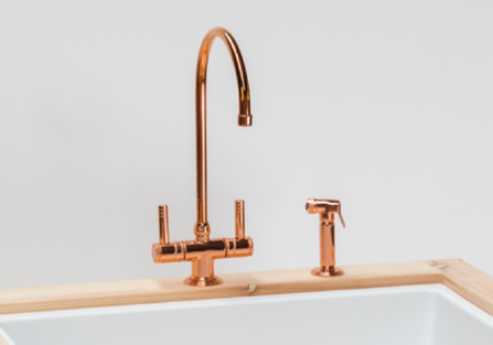 Herbeau Home, How To Clean Copper Bathroom Fixtures
