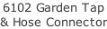 6102 Garden Tap & Hose Connector