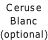 Ceruse Blanc (optional)