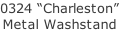 0324 “Charleston” Metal Washstand