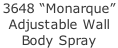 3648 “Monarque”  Adjustable Wall Body Spray