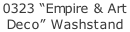 0323 “Empire & Art  Deco” Washstand