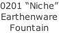 0201 “Niche” Earthenware Fountain